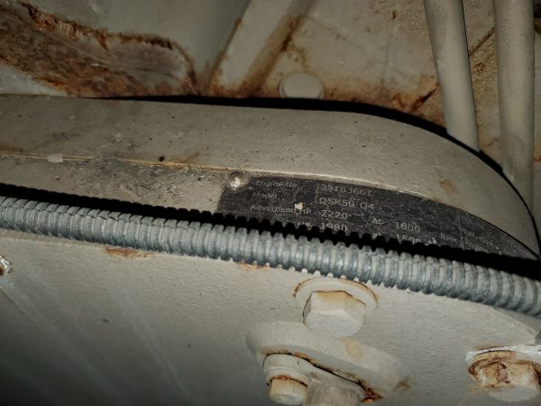 Cummins QSK Generator Set  x