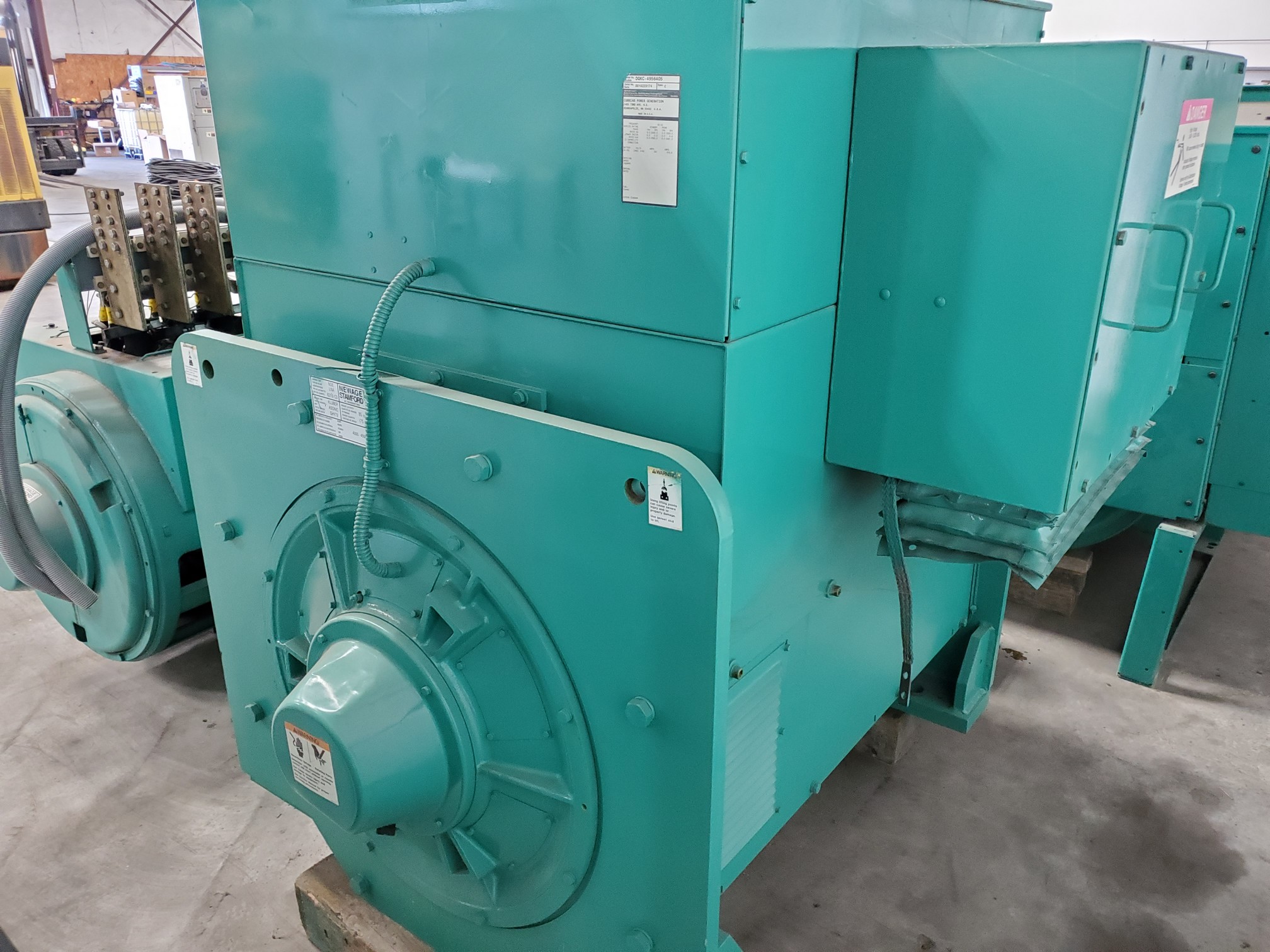 Stamford 2000kW 4160V Generator End (2) React Power Solutions