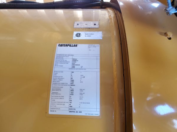 CAT XQG Generator Set  x