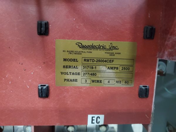 Russelectric A Transfer Switch  x