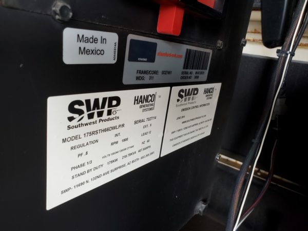 SWP QP Generator Set  x