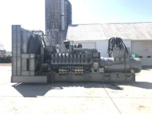 Good Used MTU DS2500 Generator Set