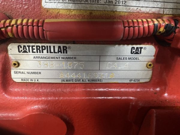 CAT C. Industria Engine  x