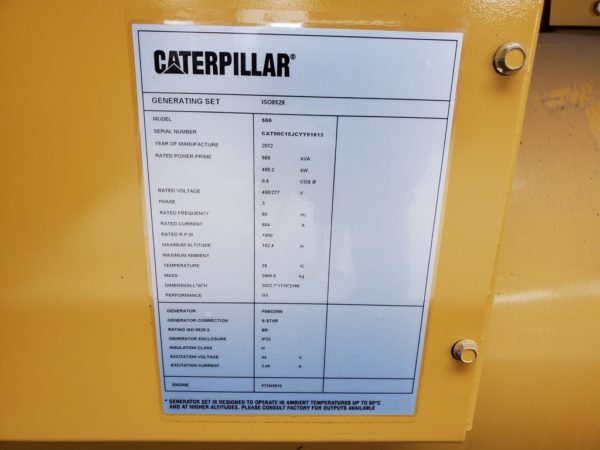 CAT C15 Generator - 2588 (3)