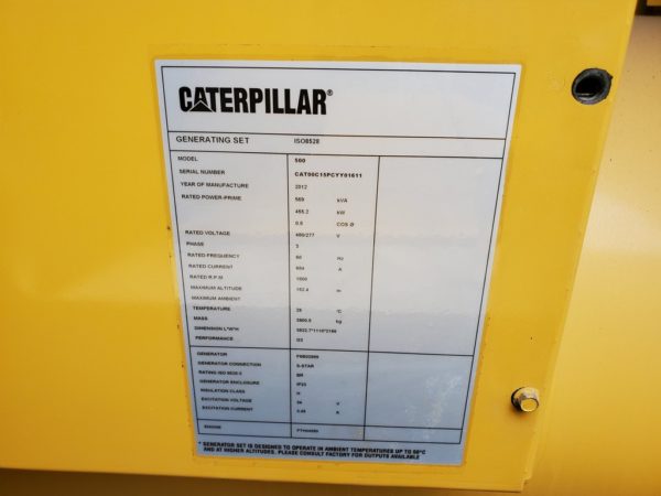 CAT C Generator Set   x