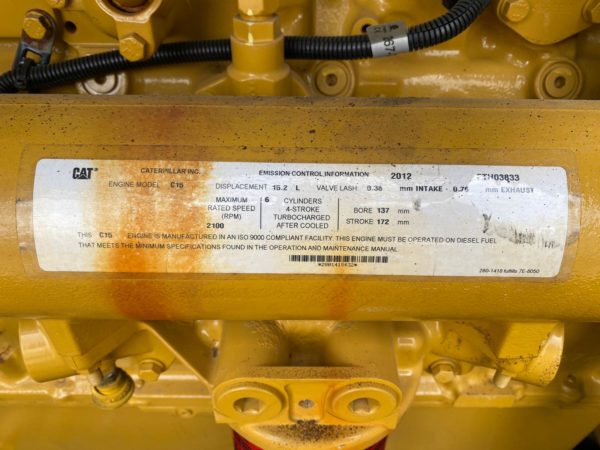 CAT C kW Generator Set  x