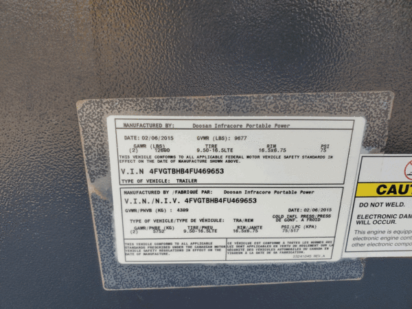 Doosan NG Generator Set  x