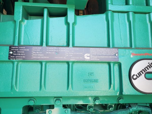 Cummins DQFAD Generator Set  x