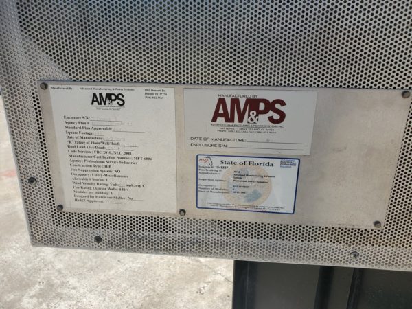 Cummins DQFAD Generator Set  x