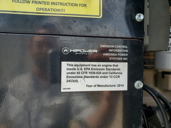 HiPower HRJW Generator  x