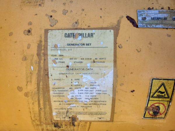 CAT C Generator Set  x
