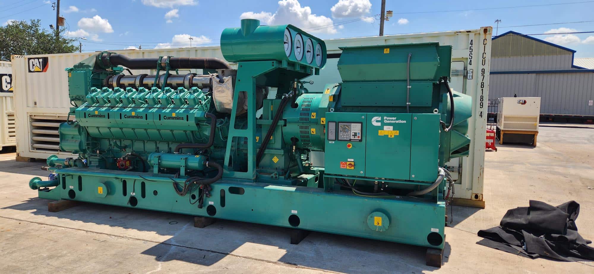 Natural Gas Generators Industrial Generators React Power
