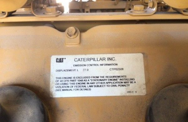 CAT G3412 Generator Set (6)
