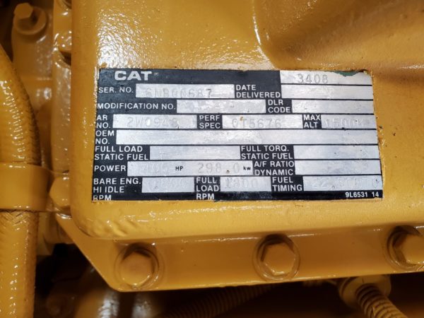 CAT G3408 Generator Set (10)