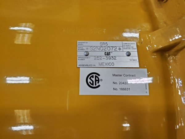 CAT SR5 1622 Generator End (5)