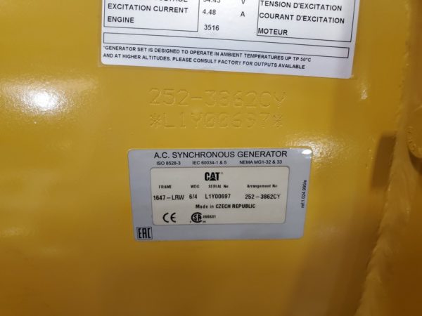 CAT SR5 1647 Generator End (6)