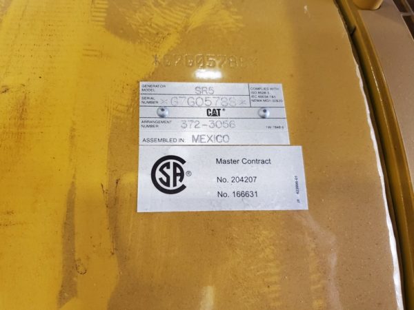 CAT SR5 1844 Generator End (7)