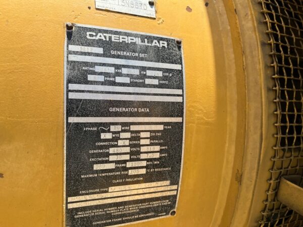 Caterpillar 3412 545kW Generator Set (3)