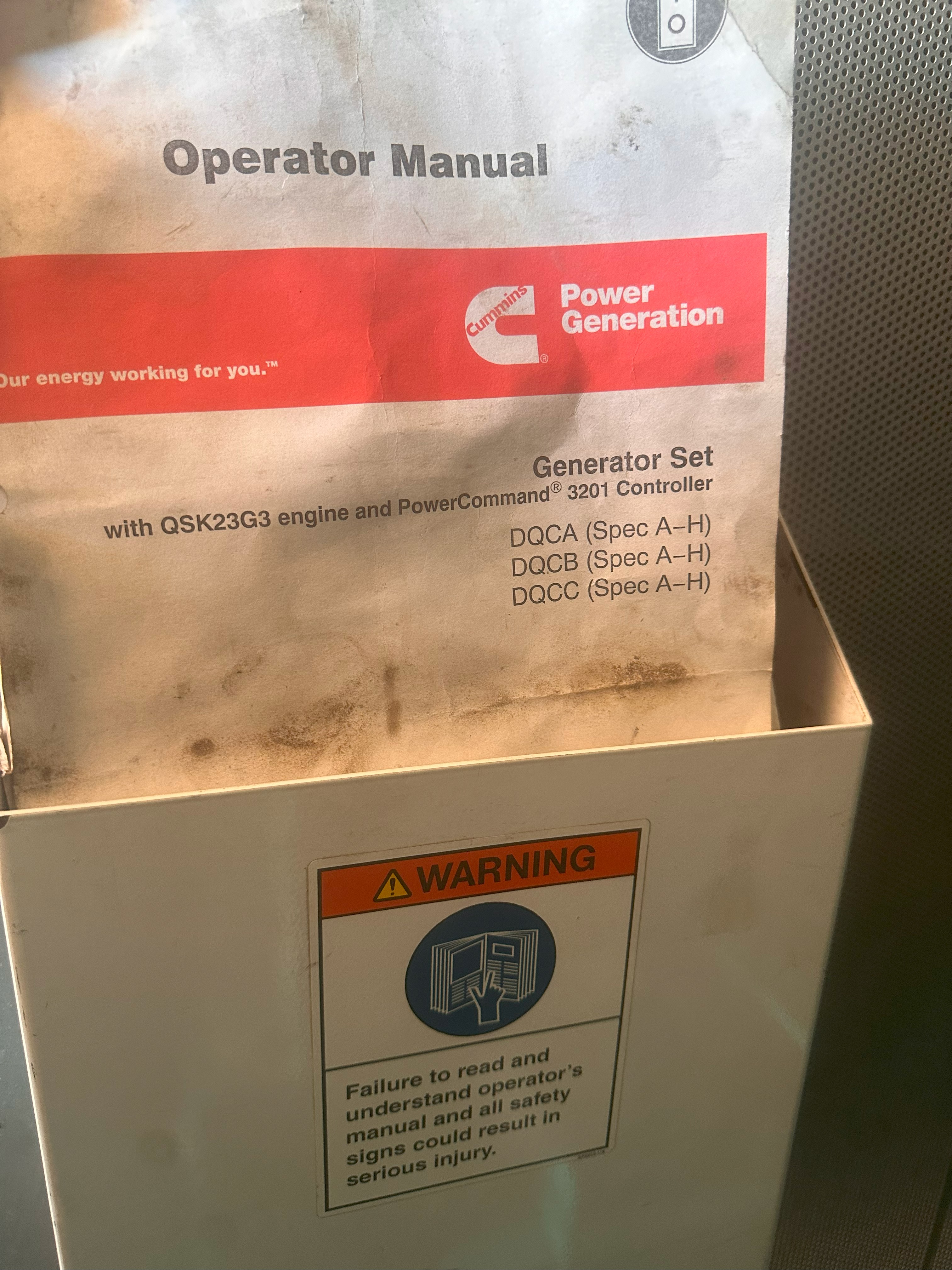 Cummins DQCC Generator Set  