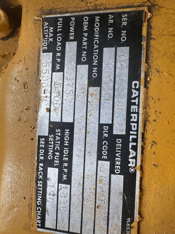 Used CAT 3406 Generator Set (8)
