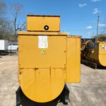 a yellow Generator in a parking lot