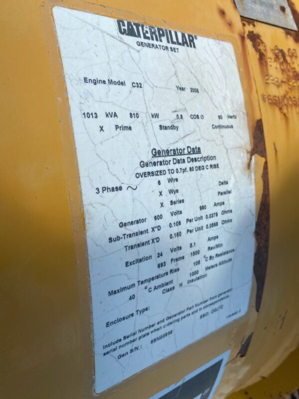 CAT C32 Generator Set (5)