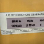 a label on a yellow surface