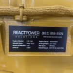 React Power label on a generator set