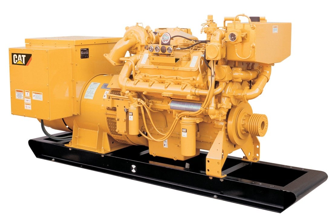 CAT 3408C DITA Marine Generator Set