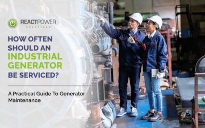 How Often Should an Industrial Generator Be Serviced?