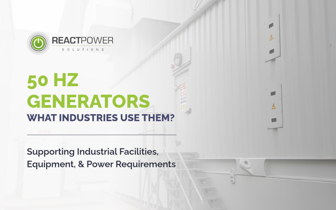  Hz Generators  What Industries Use Them   x