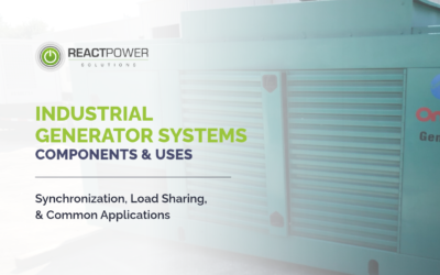 Industrial Generator Systems: Components and Applications
