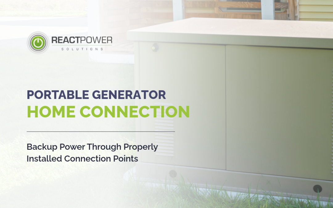 Portable Generator Home Connection  What to Know x